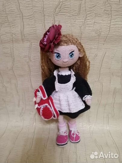Кукла школьница