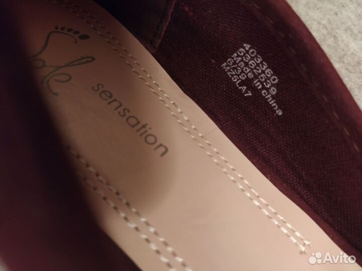 Мокасины новые женские 38 размер экозамша