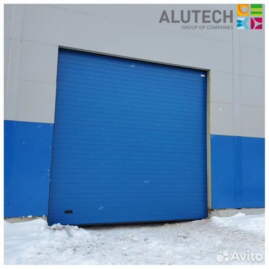 Секционные ворота alutech