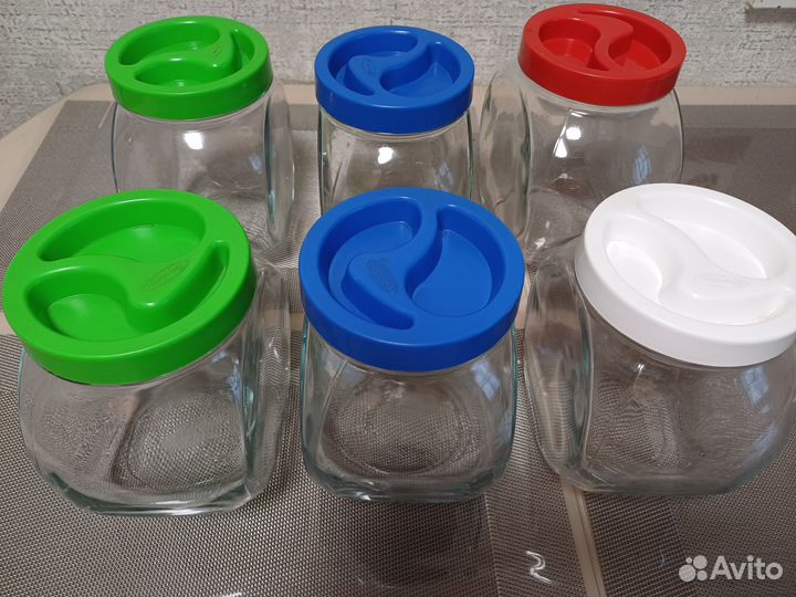 Банки для сыпучих продуктов