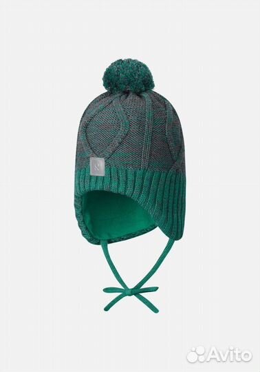 Шапка-бини Reima Paljakka Зеленый 046