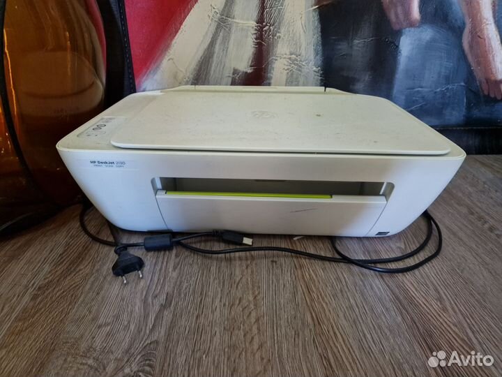 Принтер мфу HP DeskJet 2130 All-in one