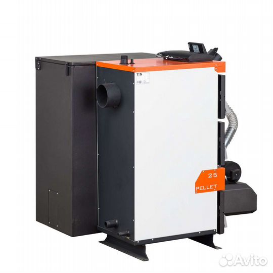 Котел таердотопливный пеллетный Pellet Tis