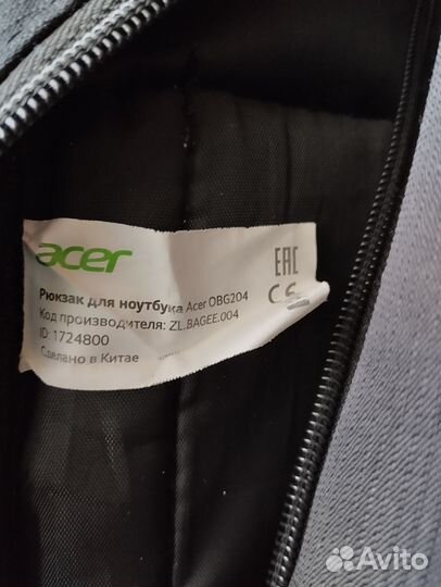 Рюкзак для ноутбука Acer LS 15,6