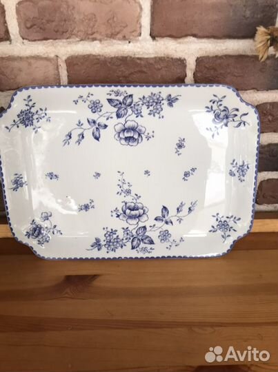 Поднос - блюдо Фарфор Франкенталь начало 20 века
