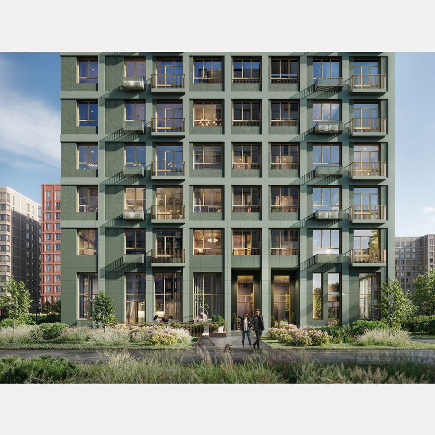 1-к. квартира, 40,7 м², 8/12 эт.