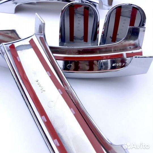 Хром накладки на дверные ручки Ford Focus 2/3