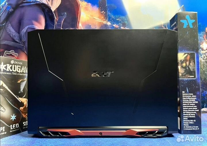 Мощный Acer Nitro 5/ Core i7/ RTX 3060/ SSD/ 16Gb