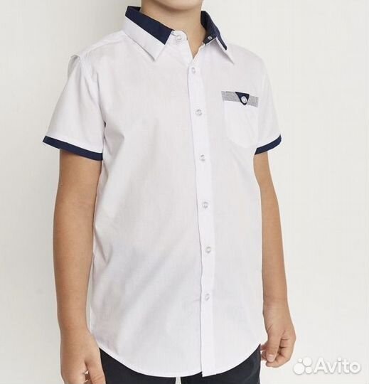 Школьные рубашки, джемпер, поло