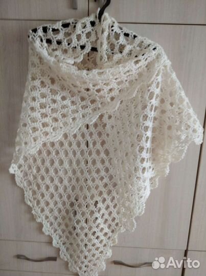 Шаль ручной работы