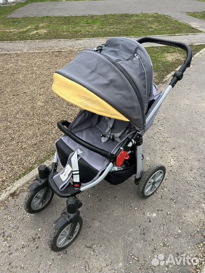 Коляска camarelo eos