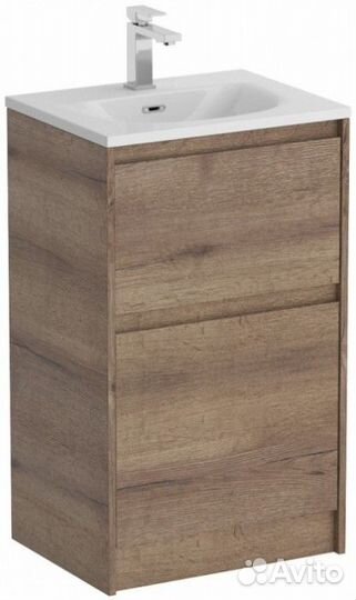 Тумба с раковиной BelBagno Kraft 39-50-PIA-BB-8099-3-50 Rovere Tabacco