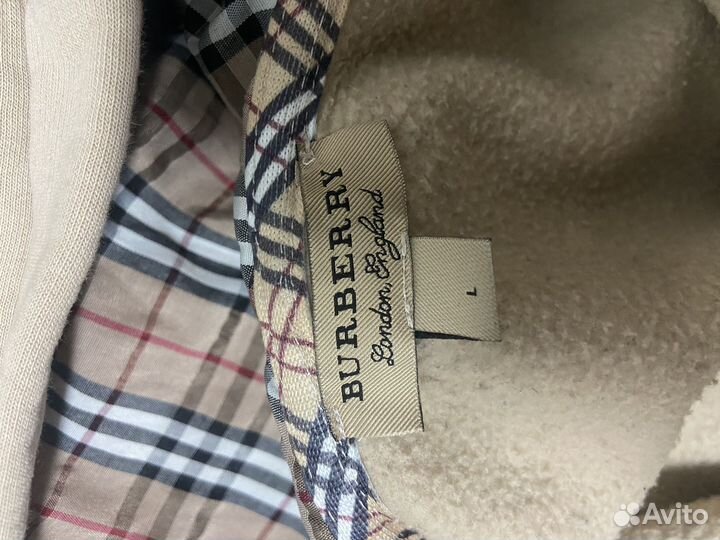 Burberry zip hoodie