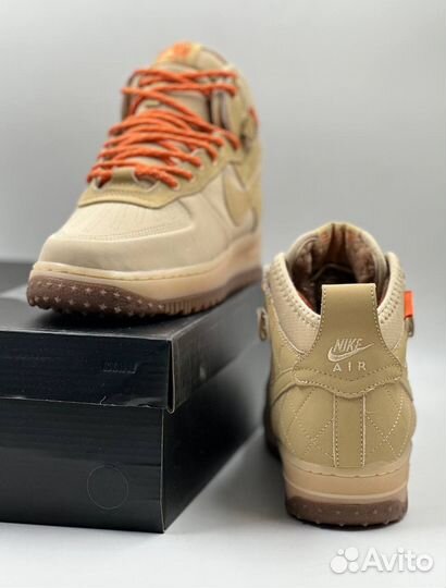 Nike Air Force 1 Duckboot с мехом