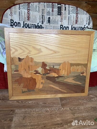 Картина из дерева