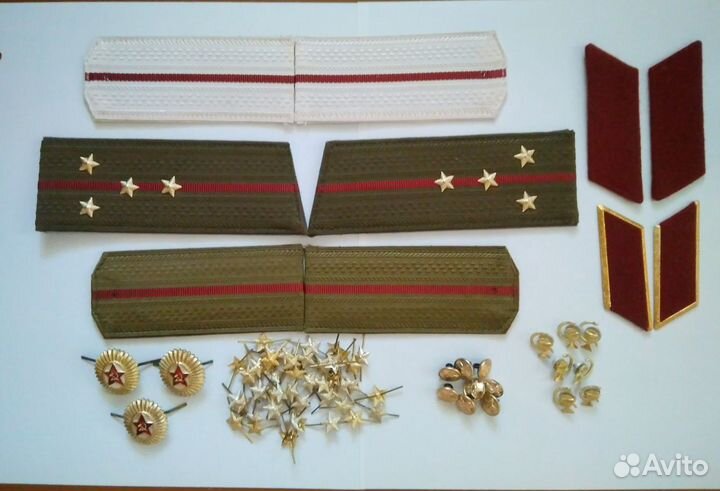 Военные рубашки и атрибутика СССР