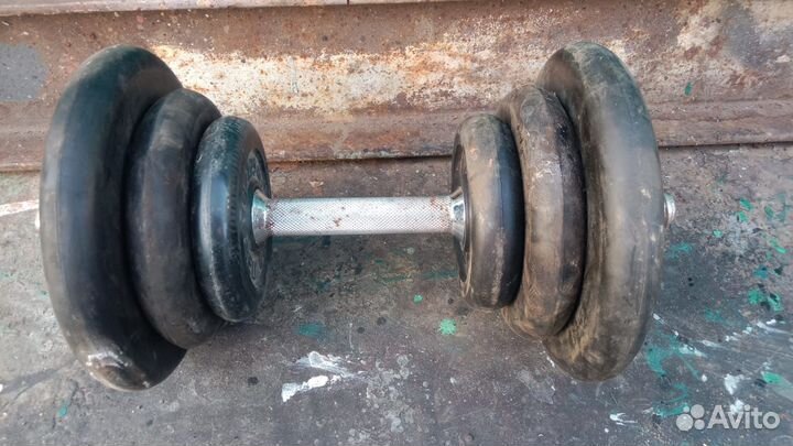 Гантели разборные