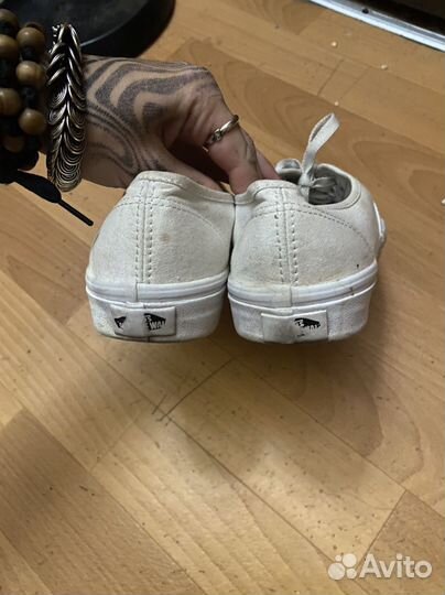 Vans кеды белые