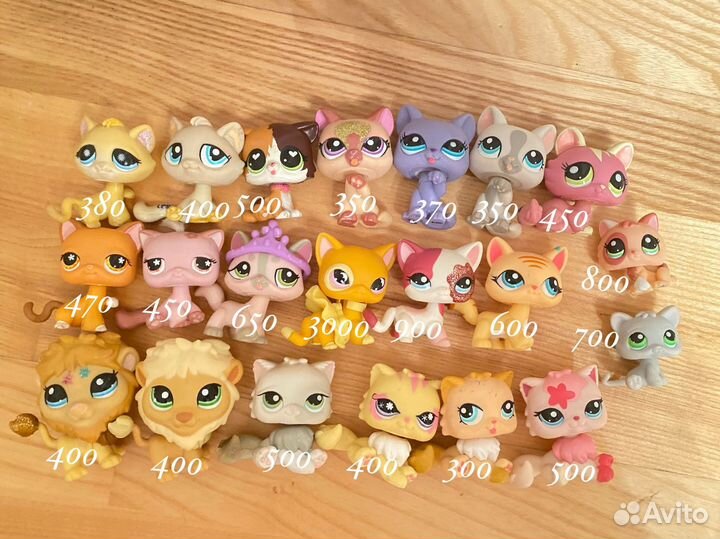 Lps пет шоп стоячки кошки лпс littlest pet shop