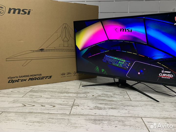 Игровой монитор 144гц MSI Optix MAG273