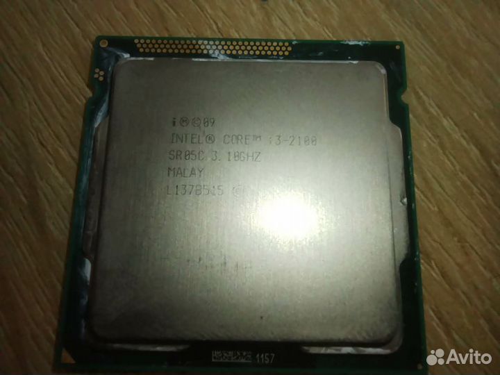 Процессор Intel Core I3 2100