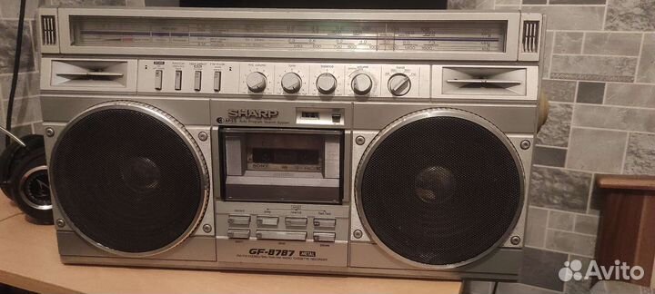 Кассетный магнитофон sharp GF-8787