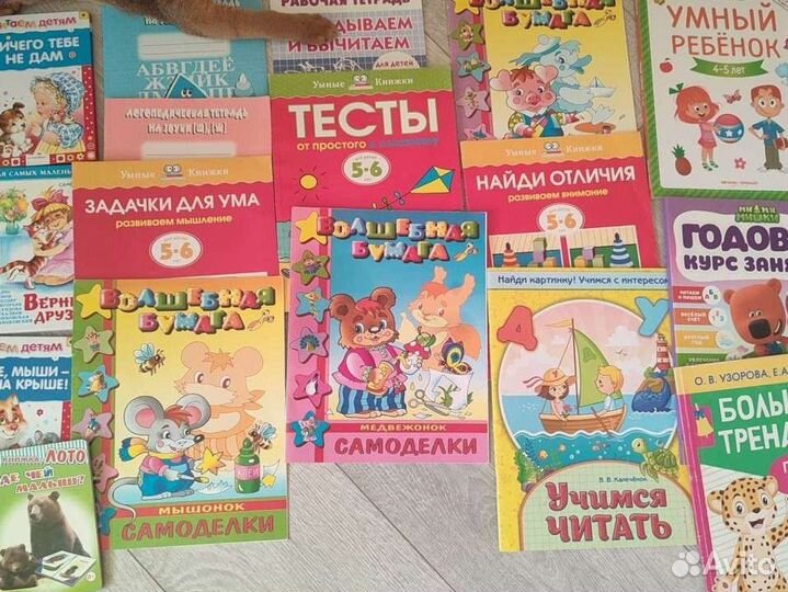 Книжки, тесты, развивашки, прописи