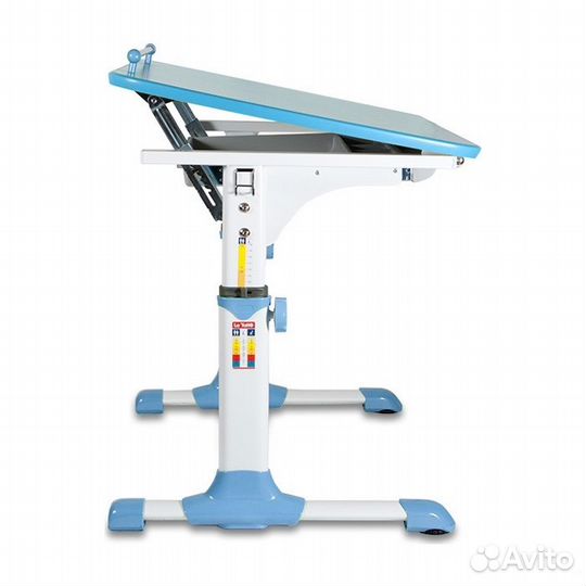 Учебный растущий стол Conductor-06 голубой