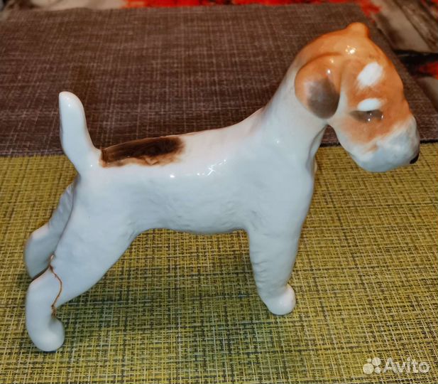 Статуэтка терьер, лфз СССР