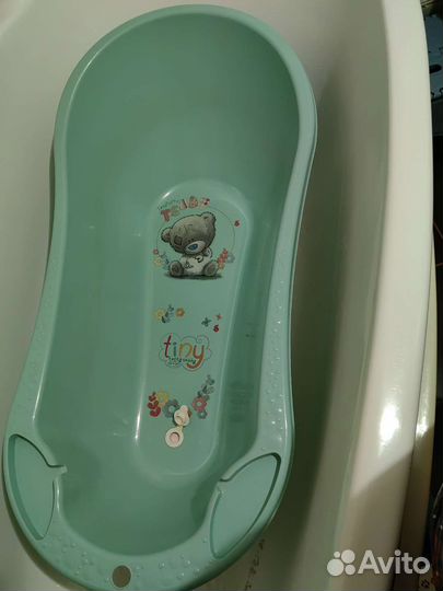 Детская кровать, матрас,постельное белье, ванночка