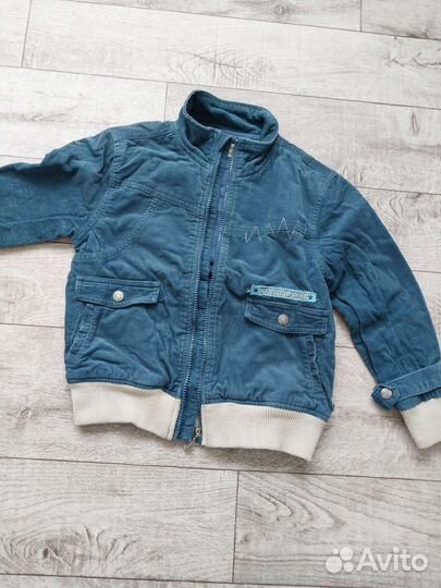 Вельветовая куртка для мальчика 122