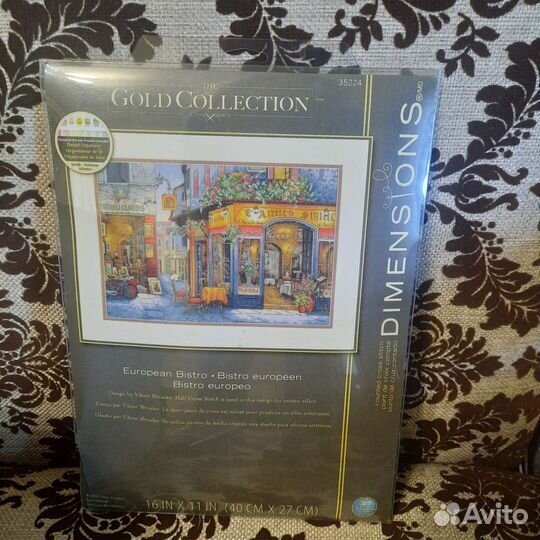 Вышивка dimensions набор европейское бистро