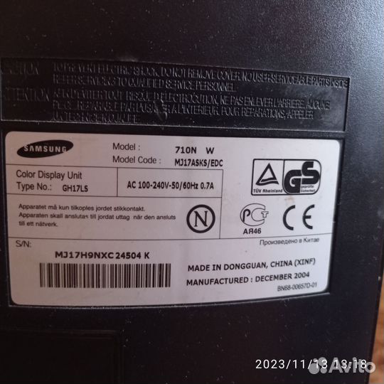 Монитор для компьютера Samsung