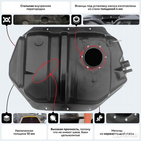 Бак Nissan Patrol