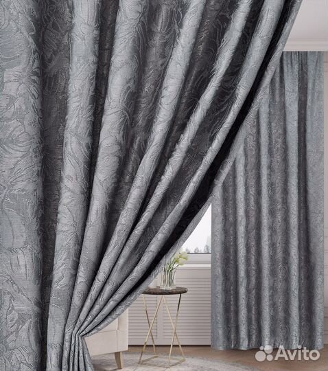 Шторы мрамор-цветок, на заказ