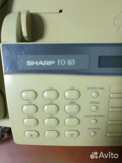 Телефон-факс sharp FO-165