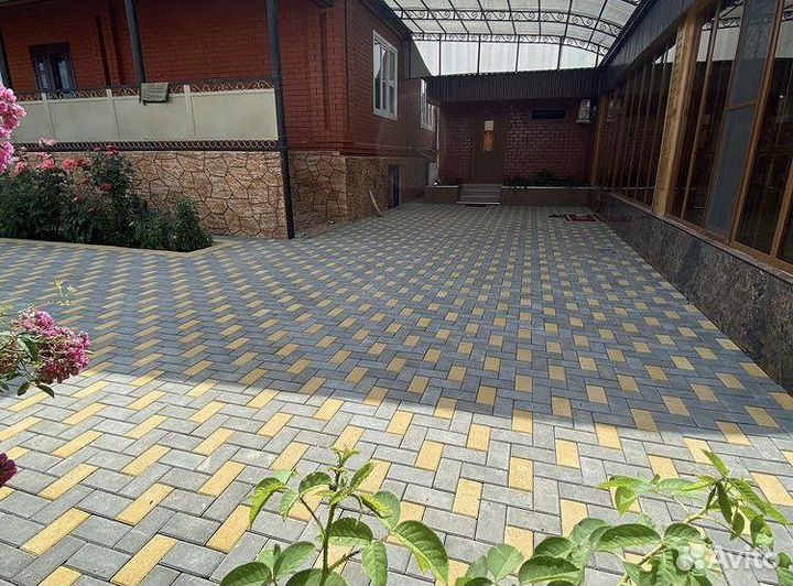 Укладка брусчатки