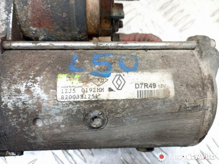 Стартер Renault Trafic 2 рест. 2007 8200064465B