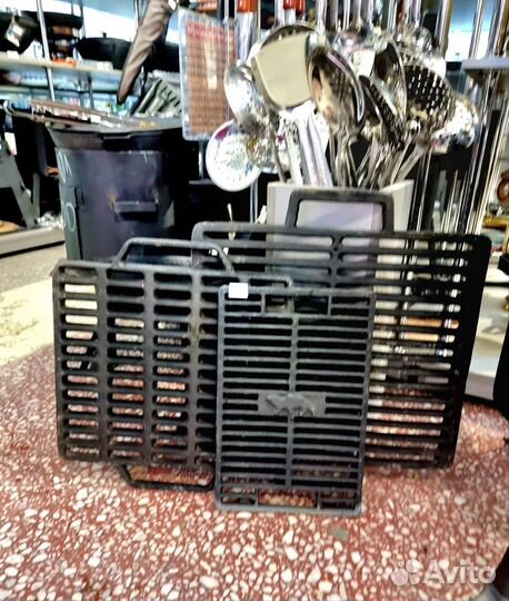 Чугунная решетка гриль