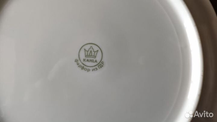 Тарелка Kahla фарфор из гдр 24 см