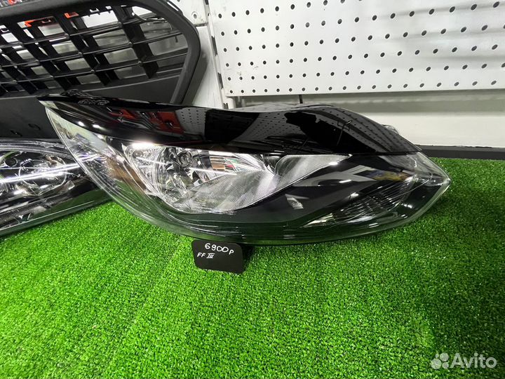 Реснички на фары Ford Focus 3