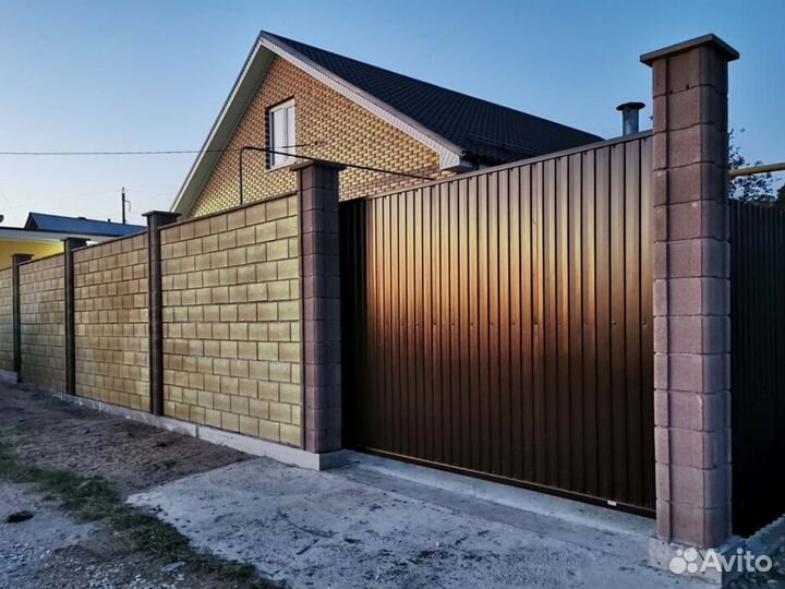 Откатные ворота 