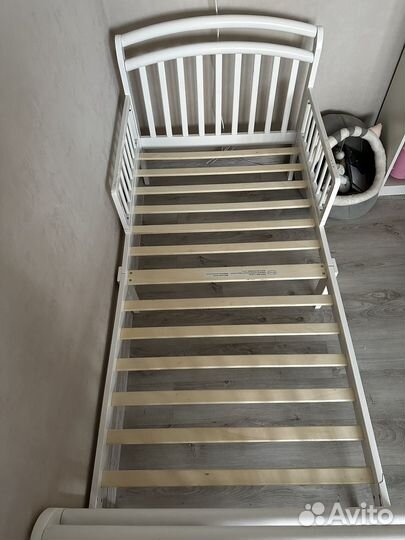 Детская кровать от 3 лет с матрасом бу