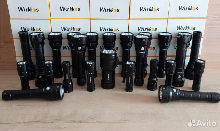 Лучшие подводные фонари Wurkkos DL70 61 DL40 SD05