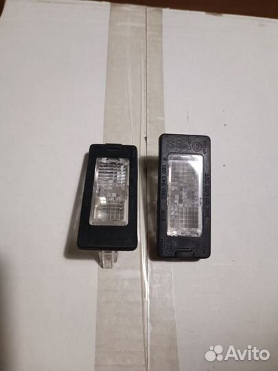 Плафон подсветки номерного знака