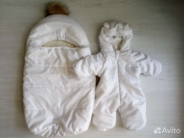 Комбинезон конверт для новорожденного