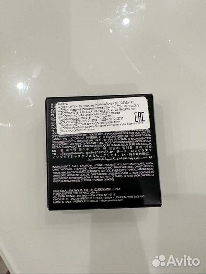 Kiko milano румяна