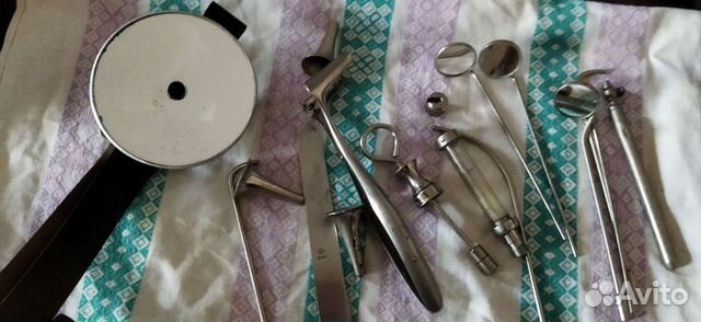 Набор инструментов отоларинголога