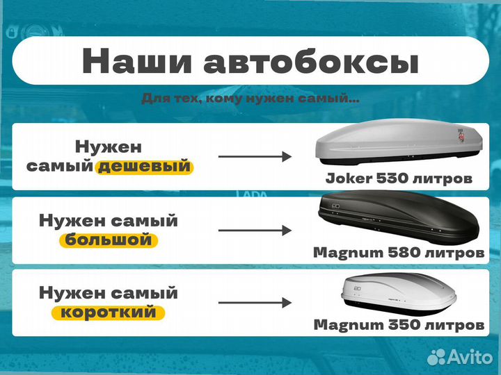 Прокат багажников на крышу авто C договором