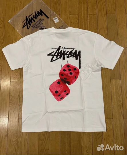 Футболка Stussy белая